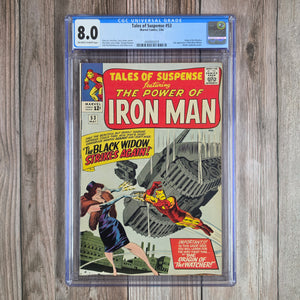 Tales of Suspense #53 CGC 8.0 2nd appearance of Black Widow (cert 5019)
