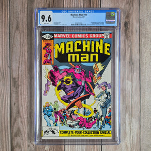 Machine Man #19 CGC 9.6 WP 1st appearance of Jack O'Lantern, later becomes the fourth Hobgoblin (cert 4005)