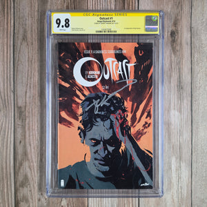 Outcast #1 CGC 9.8 SS Robert Kirkman, Premiere issue of horror series published by Image (cert 2008)
