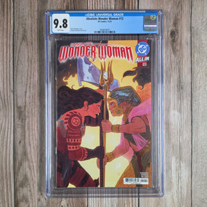Absolute Wonder Woman #12 CGC 9.8 Introduction of Zatanna in the Absolute Universe, final page cameo (cert 9025)
