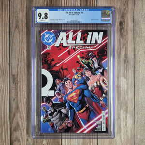 DC All In Special #1 CGC 9.8 Introduction of Absolute Superman (cert 5002)