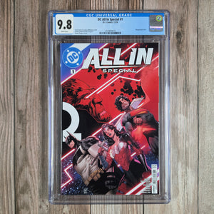 *Absolutes facing front* DC All In Special #1 CGC 9.8 Introduction of Absolute Superman (cert 9019)