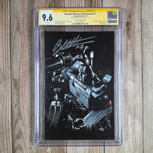 Energon Universe 2024 Special #1 CGC 9.6 SS Gabriele Dell'otto : Ryan Ottley, Lorenzo De Felici, & Jason Howard art "virgin" cover (cert 7010)