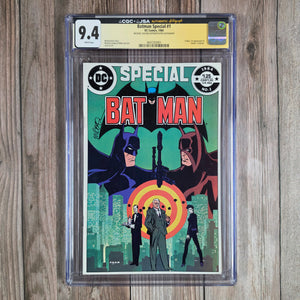 Batman Special #1 CGC 9.4 WP SS Michael Golden, 1st appearance of Wrath, a Batman foil whose parents were killed by Commissioner Gordon (cert 3001)