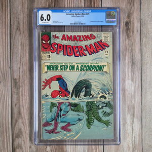 Amazing Spider-Man #29 CGC 6.0 2nd appearance of Scorpion (cert 6001)