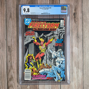 Fury of Firestorm #35 CGC 9.8 Newsstand WP Gerry Conway story (cert 7008)