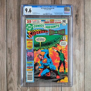 DC Comics Presents #26 CGC 9.6 1st team appearance of the new Teen Titans: Robin, Wonder Girl, Kid Flash, Cyborg, Raven, Beast Boy, Starfire (cert 7020)