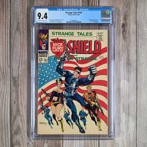 Strange Tales #167 CGC 9.4 1st cover appearance of Contessa Valentina Allegro de Fontaine (cert 6007)