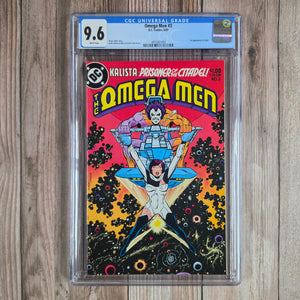 Omega Men #3 CGC 9.6 WP 1st appearance of Lobo, an intergalactic bounty hunter (cert 1003)