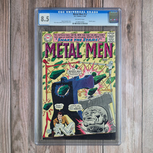 Metal Men #12 CGC 8.5 Cameo appearance by the Beatles (cert 2004)