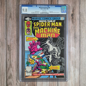 Marvel Team-Up #99 CGC 9.8 WP Spider-Man & Machine Man team up (cert 5016)