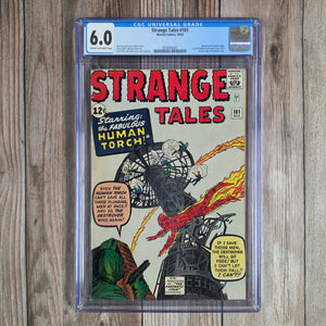 Strange Tales #101 CGC 6.0 1st Solo Human Torch Story Since 1954, Origin of Fantastic Four Retold (Cert 0001)