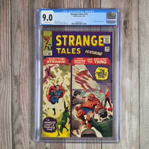 Strange Tales #133 CGC 9.0 Puppet Master Appearance (Cert 0005)