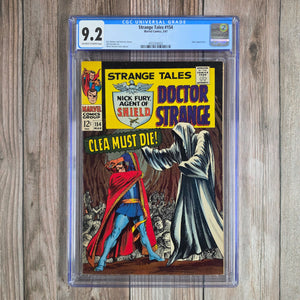 Strange Tales #154 CGC 9.2 Cover art by Marie Severin (Cert 8022)