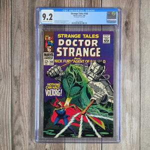 Strange Tales #166 CGC 9.2 Cover art by Dan Adkins (Cert 9009)