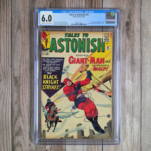 Tales to Astonish #52 CGC 6.0 1st appearance and origin of the Silver Age Black Knight (Nathan Garrett)(Cert 7022)