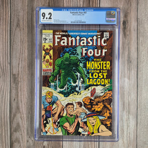 Fantastic Four #97 CGC 9.2 Cover art by Jack Kirby (Cert 5026)