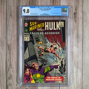 Tales to Astonish #86 CGC 9.0 Cover art by Gene Colan  (Cert 2005)