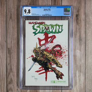 Spawn #165 CGC 9.8 WP 1st Appearance of Mandarin Spawn (Cert 2011)