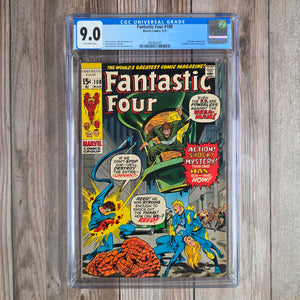 Fantastic Four #108 CGC 9.0 Origin of Janus the Nega-Man (cert 2015)
