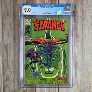 Doctor Strange #178 CGC 9.0 Black Knight and Tiboro appearance (cert 0006)