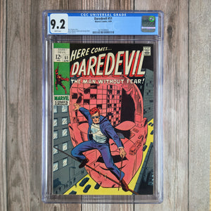 Daredevil #51 CGC 9.2 WP Early Barry Windsor-Smith artwork (cert 0004)
