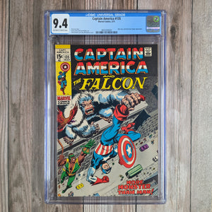 Captain America #135 CGC 9.4 Nick Fury and Dum Dum Dugan appearance (cert 4020)