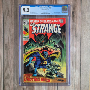Doctor Strange #183 CGC 9.2 Final issue (cert 5012)