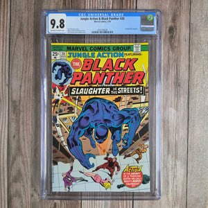 Jungle Action #20 CGC 9.8 Black Panther versus the Ku Klux Klan (cert 8009)