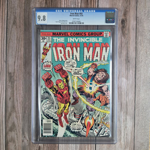 Iron Man #93 CGC 9.8 WP the first part of a two-part story titled "Kraken Kills!" (cert 9006)