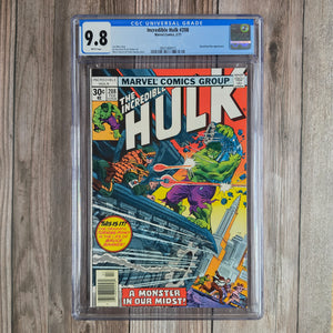 Incredible Hulk #208 CGC 9.8 WP Absorbing Man appearance (cert 4015)