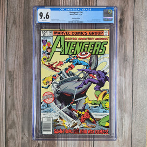 Avengers #190 CGC 9.6 WP Newsstand Daredevil appearance (cert 5001)
