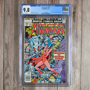 Avengers #171 CGC 9.8 WP Ultron, Jocasta, & Ms. Marvel appearance (cert 9003)