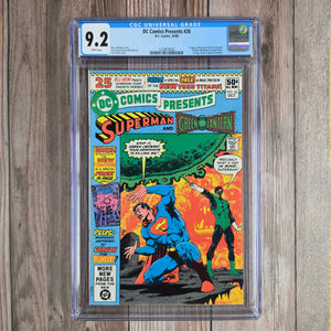 DC Comics Presents #26 CGC 9.2 WP 1st Appearance of Raven, Cyborg and Starfire 1st Team Appearance of the New Teen Titans (Cert 0002)