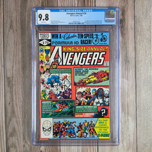 Avengers Annual #10 CGC 9.8 WP 1st Appearance of Rogue and Madelyn Pryor (Cert 7011)