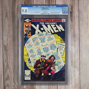X-Men #141 CGC 9.8 WP ICONIC Cover art by John Byrne, 1st Appearance of Rachel Summers, Destiny, Avalanche and Pyro Days of Future Past Part 1 (Cert 7005)