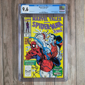 Marvel Tales #237 CGC 9.6 WP CLASSIC Todd McFarlane cover, Howard the Duck appearance in Spider-Ham backup story (Cert 9011)