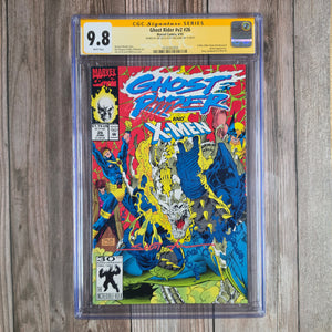 Ghost Rider #26 CGC 9.8 WP SS Signed by Jim Lee & Scott Williams (Cert 3004)