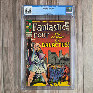Fantastic Four #48 CGC 5.5 1st Appearance of Silver Surfer, 1st cameo appearance of Galactus (Cert 8002)