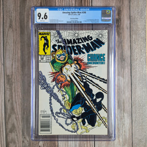 Amazing Spider-Man #298 CGC 9.6 WP 1st cameo appearance of Venom NEWSSTAND EDITION (cert 0003)