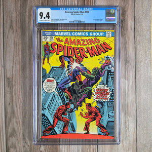 Amazing Spider-Man #136 CGC 9.4 1st appearance of Harry Osborn as the Green Goblin (cert 6006)
