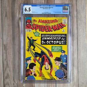 Amazing Spider-Man #12 CGC 6.5 3rd Appearance of Dr. Octopus (Cert 0002)