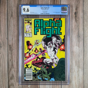 Alpha Flight #51 CGC 9.6 WP Mark Jewelers 1st Published Interior Artwork by Jim Lee(Cert 5001)