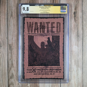 Uncanny X-Men #270 CGC 9.8 WP Authenticated Autograph of Jim Lee, Mexican Edition/El Quinto Mundo Edition (Cert 2002)