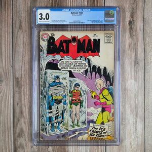 Batman #121 CGC 3.0 1st Appearance and Origin of Mr. Freeze (Cert 2001)