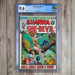 Shanna the She-Devil #1 CGC 9.6 WP 1st Appearance of Shanna the She-Devil (Cert 5007)