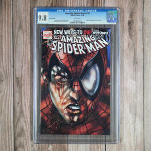 Amazing Spider-Man #570 CGC 9.8 WP Variant Edition Cover Art by Luke Ross, 1st Full Appearance of Anti-Venom (Cert 6022)