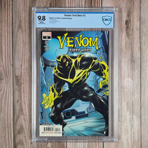 Venom: First Host #3 CBCS 9.8 WP Variant Second Printing Cover Art by Mark Bagley, 1st Appearance of Sleeper , LOW PRINT RUN (Cert 020)