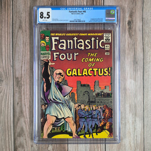 Fantastic Four #48 CGC 8.5 WP 1st Appearance of Silver Surfer, 1st cameo appearance of Galactus (Cert 4001)