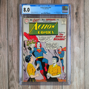 Action Comics #255 CGC 8.0 1st Appearance of Bizarro Lois Lane (Cert 8001)